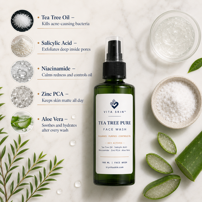 Vita Skin™ Tea Tree Pure Facewash
